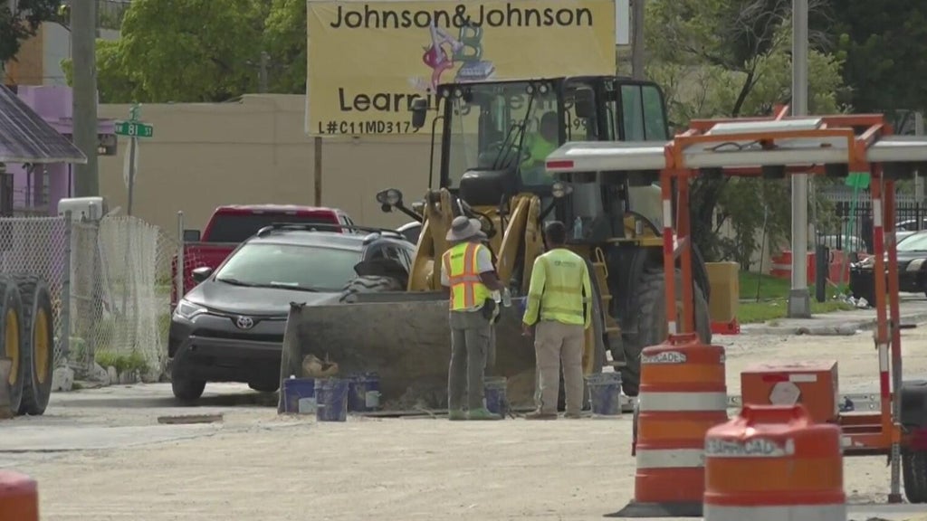 West Little River business owners pushing back on constant construction — CBS Miami, Fort Worth Business news
