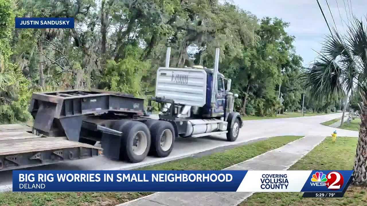 DeLand-area neighbors raise concerns about truck traffic on Marsh Road — WESH 2 Orlando, Fort Worth Real Estate news