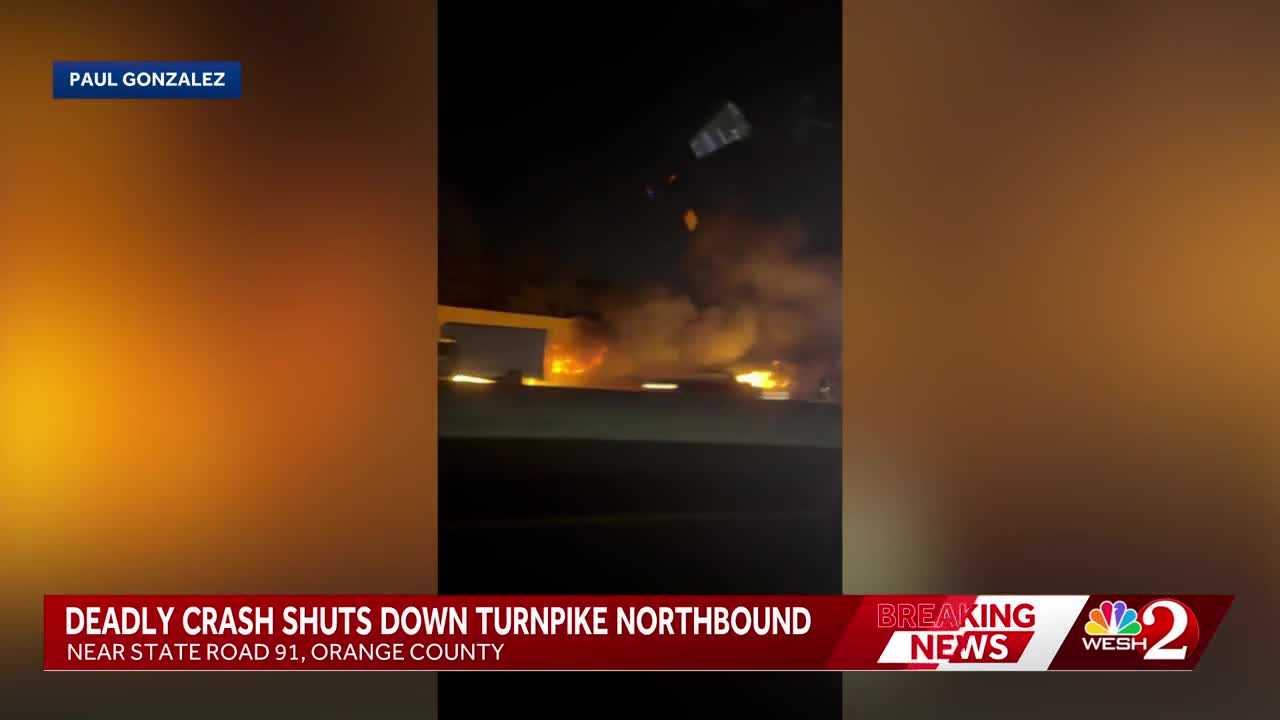 Six killed in fiery crash on Florida’s Turnpike in Orange County, troopers say — WESH 2 Orlando, Fort Worth Community news