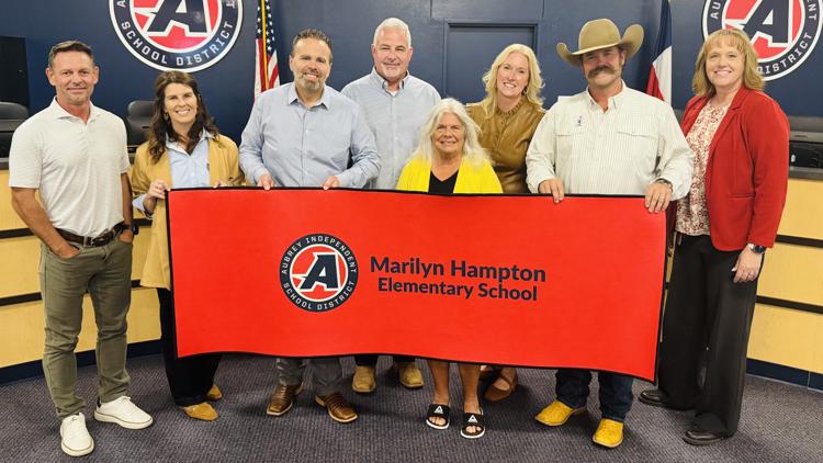 Aubrey ISD names new elementary school after beloved retired janitor — WFAA (Dallas-Fort Worth), Fort Worth Schools news